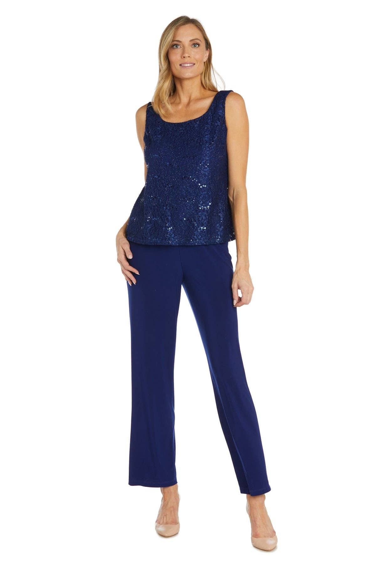 Kos Couture - Wholesale Kostuum - Dames - Grote Maten Moeder van de Bruid Formeel Broekpak Groothandel23