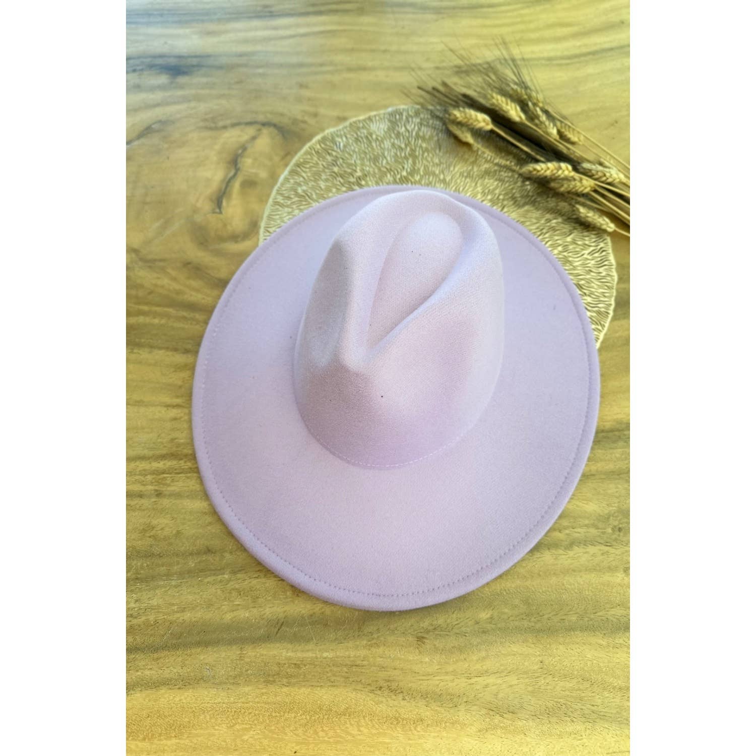 Queens INC - Vente Chapeau en feutre - femme - Chapeau Panama pour femme en feutre végan - 27 couleurs !7