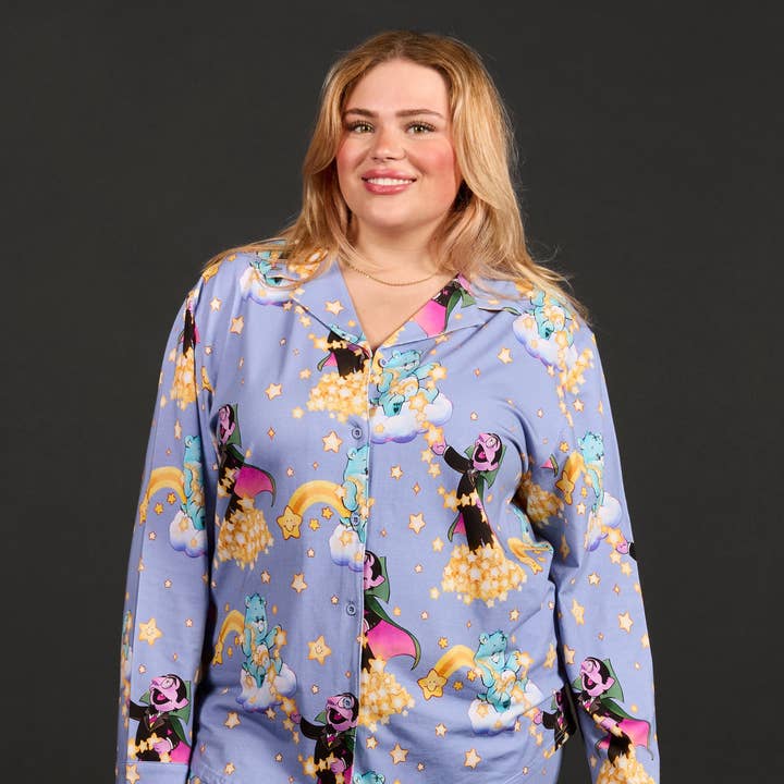 Cakeworthy - Wholesale Sleepwear Set - Women's - Care Bears x Sesame Street P.J. Set2