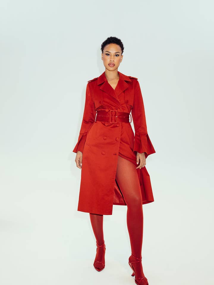 Der Mabel Trenchcoat für den Großhandel von Hilary MacMillan