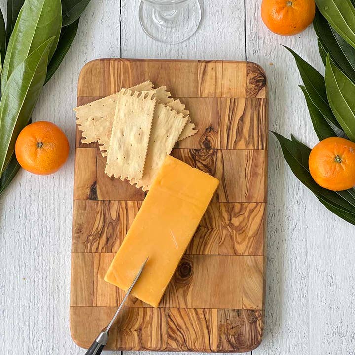 Scents and Feel - Wholesale Cheese Board - Olive Wood Rectangular Cheese Board 11.5"