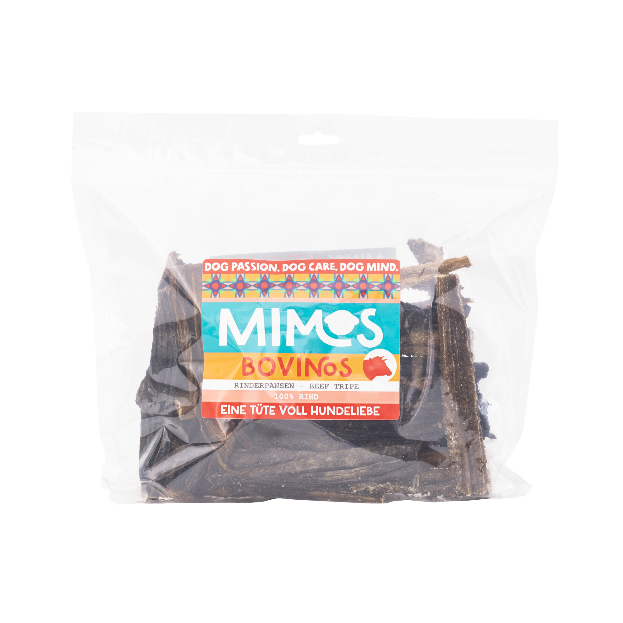 Mimos - Wholesale Pet Treats - Dog - Beef rumen 500g0