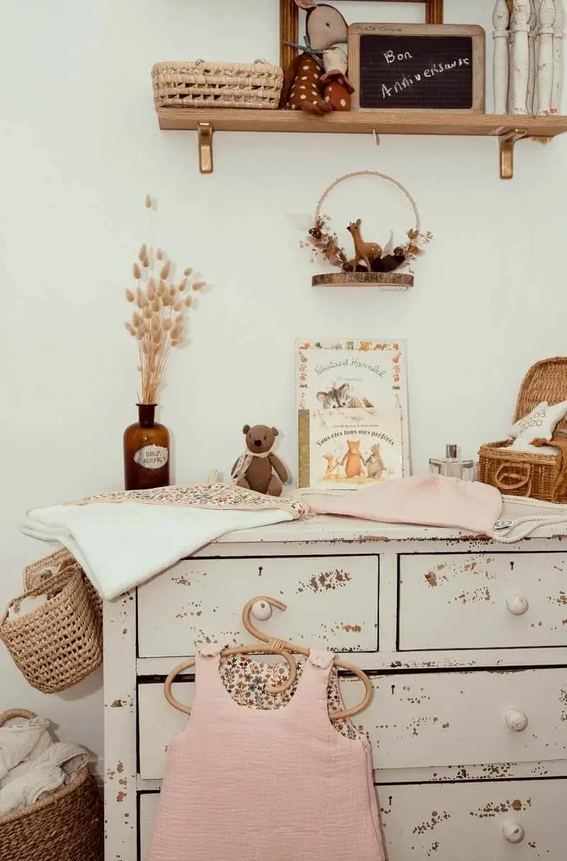 Manufacture des bébés français - Vente Sortie de bain - Enfant et bébé - Cape de Bain fleuri rose2