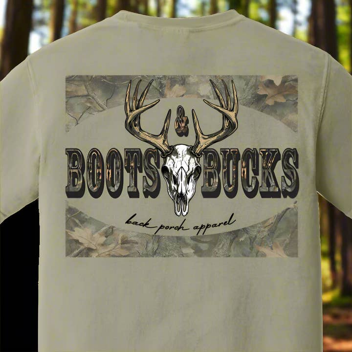 Turnmeyers - Wholesale Shirt - Unisex - Boots And Bucks Short Sleeve T-Shirt5