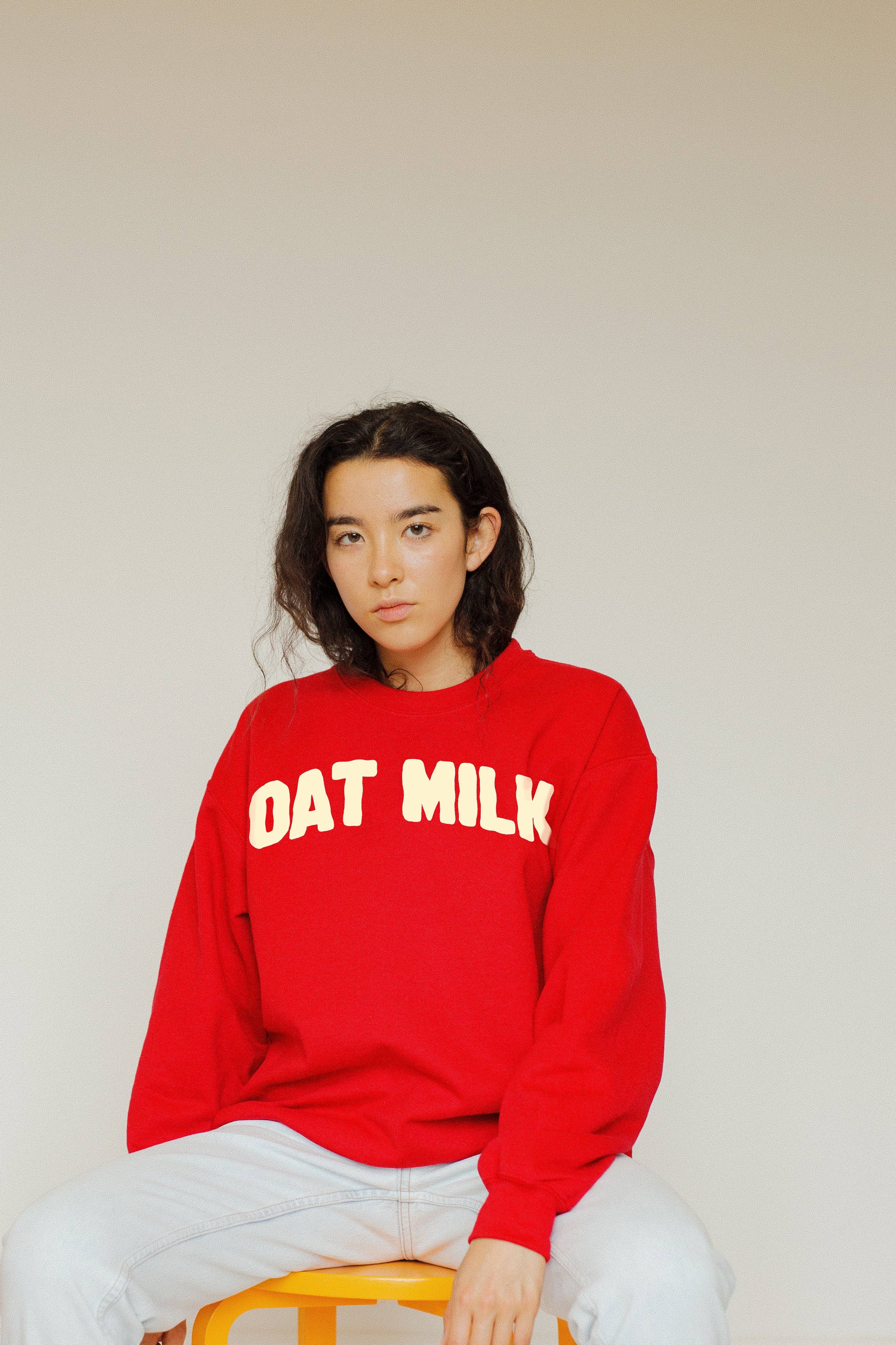 Limpet Store - Wholesale Graphic Sweatshirt - Women's - The Oat Milk Oversized Sweatshirt14