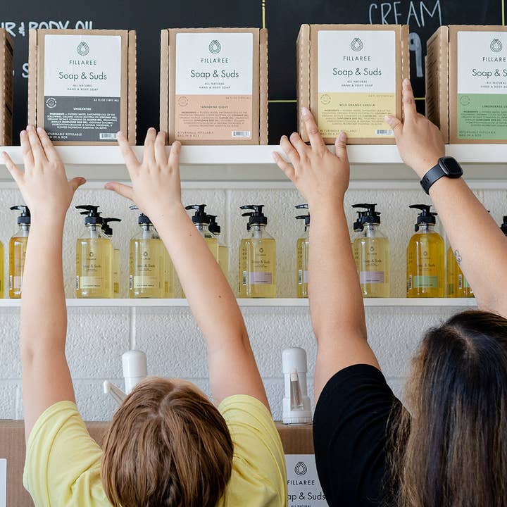 Fillaree - Wholesale Hand Soap/Wash - Soap & Suds - Take Home Refill