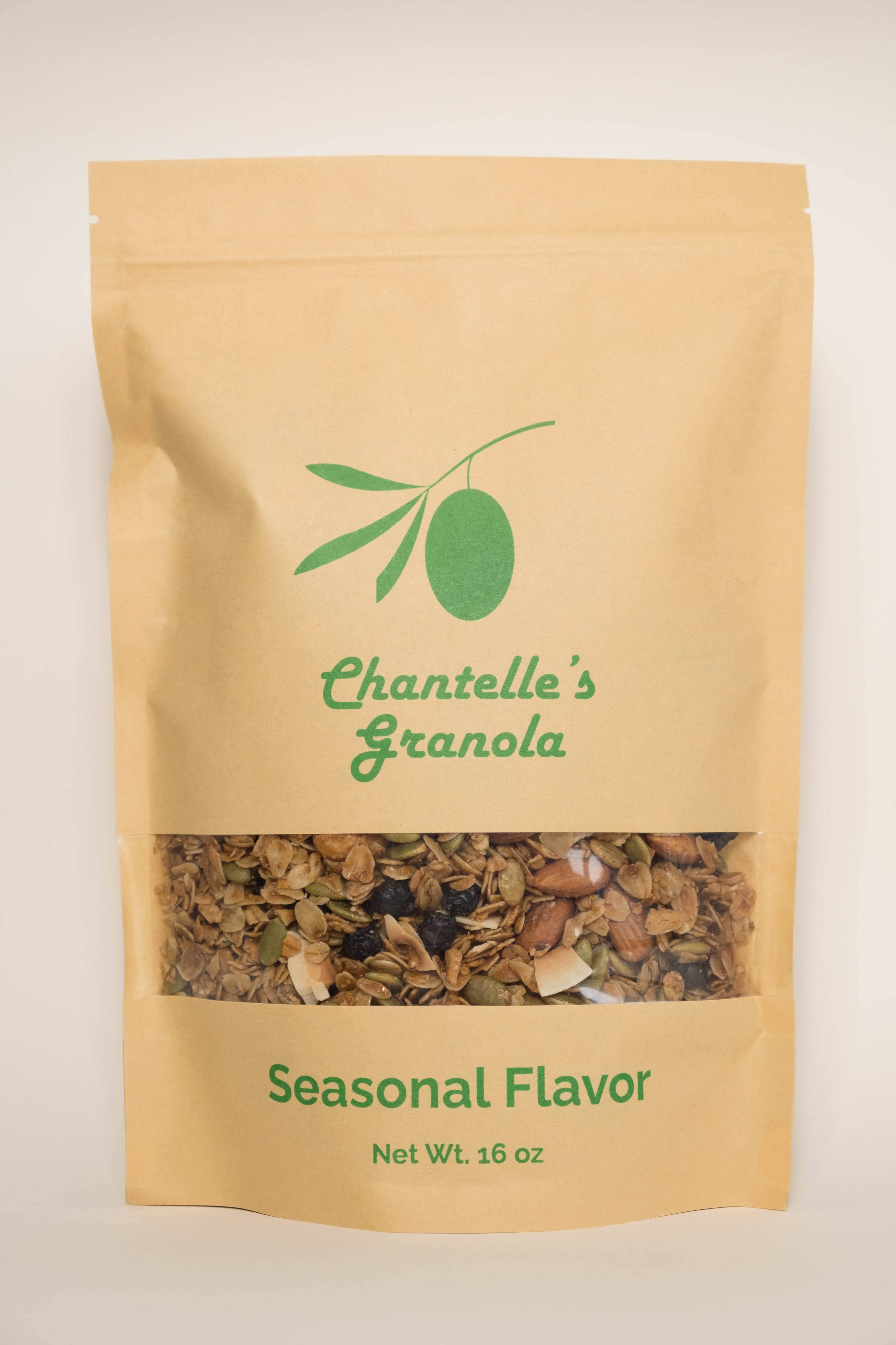 Chantelle's Granola – wholesale Granola – Granola: Seasonal Flavor (pumpkin spice Pecan Cranberry)1