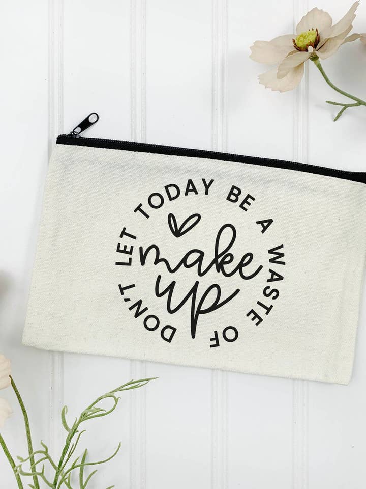 Non lasciate che oggi sia uno spreco di trucco, borsa per il trucco, cosmetici per la vendita all'ingrosso da parte di Jeanne Mari & Co