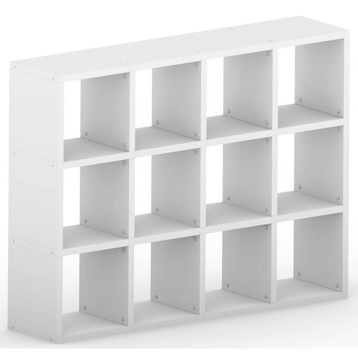 Modular 12 Cube White 1096l X 1452h X 328d 140 for wholesale by MASTERSHELF