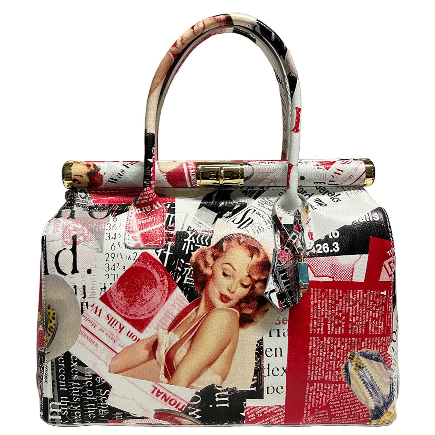 MODARNO – Großhandel Henkeltasche – Damen – Modarno Handbag Damenhandtasche aus Leder mit Schulterriemen11