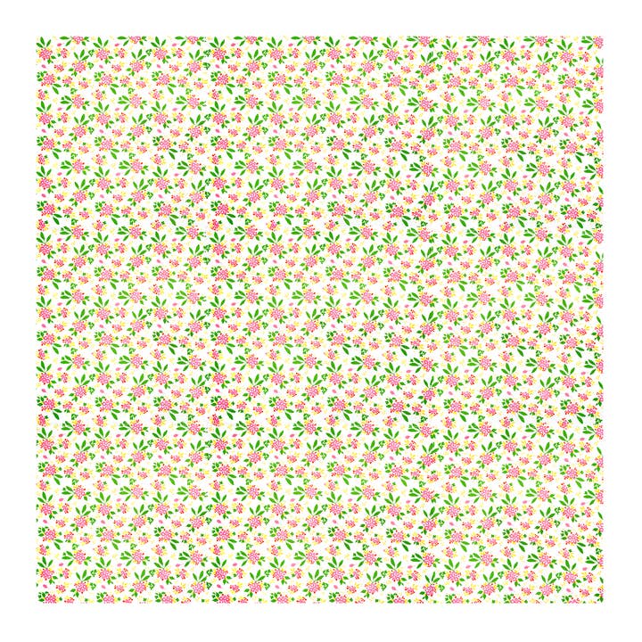 Tablecloth Mercado de Flores green 150 x 300 cm for wholesale by Kitsch Kitchen