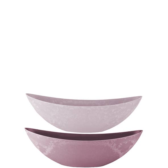 Vosteen - Wholesale Plant Pot - Plastic jardiniere style pink and light pink