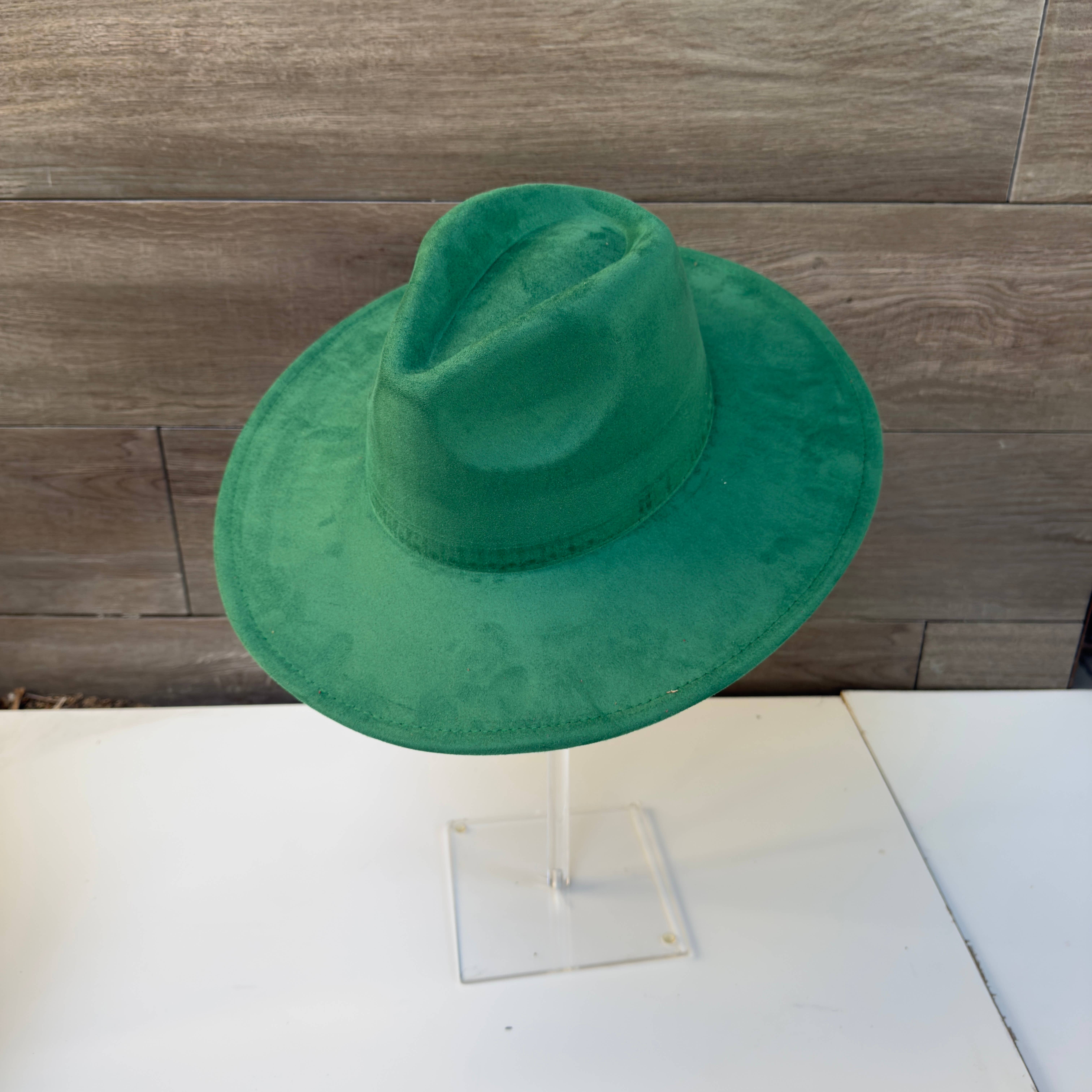 Queens INC - Wholesale Fedora - Women's - Best seller Fashion Classic Wide Brim Suede Primium  Hat6