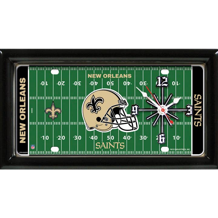 New Orleans Saints Fältklocka för wholesale av Good Tymes Enterprises Inc