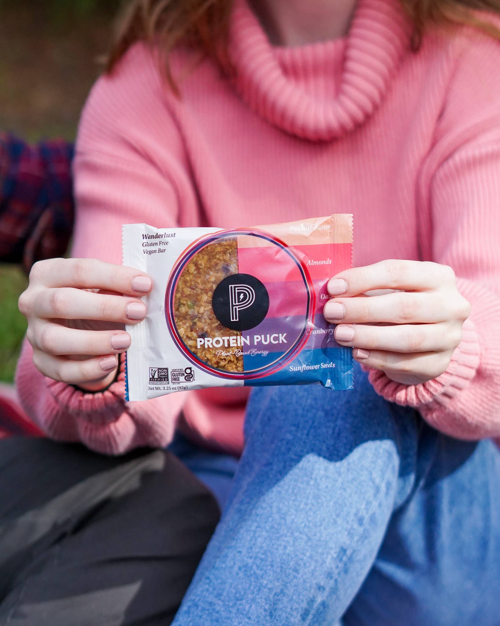 Protein Puck - Wholesale Snack Bar - Wanderlust (Peanut Butter, Cranberry) (16 - 3.25oz Bars)14