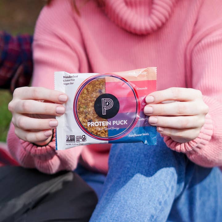 Protein Puck - Wholesale Snack Bar - Wanderlust (Peanut Butter, Cranberry) (16 - 3.25oz Bars)14