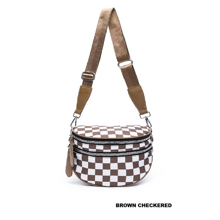 Vanilla Monkey - Wholesale Crossbodytas - Dames - Dubbele Rits Halve Maan Heuptasje2