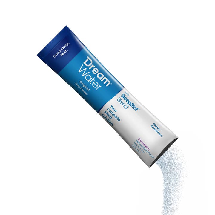 Dream Water - Wholesale Oral Supplement/Vitamin - Dream Water Snoozeberry Sleep Powder, Sugar-Free, 10 pack1