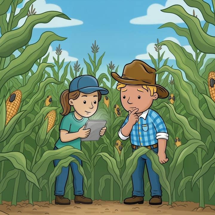 George the Farmer - Wholesale Pre-school book (3–5) - George the Farmer Kangaroo Cornfield3