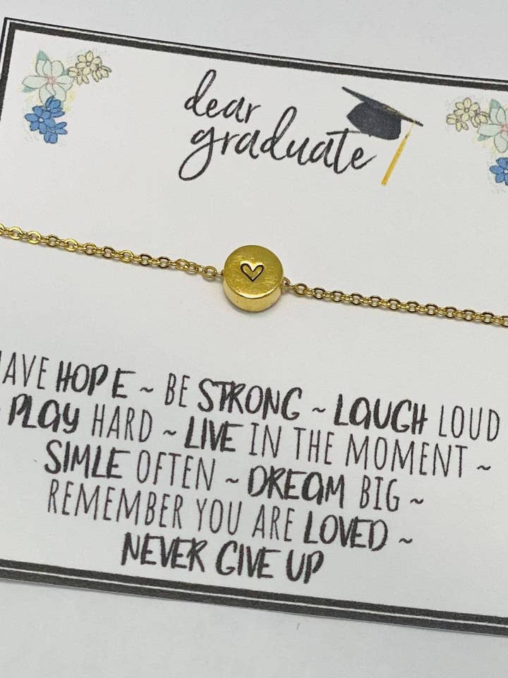 College graduation necklace, Grad gift, Grad gifts for her, Grad gifts for girls, Graduation necklace gift, Graduation necklace for daughter for wholesale by Little Happies Co