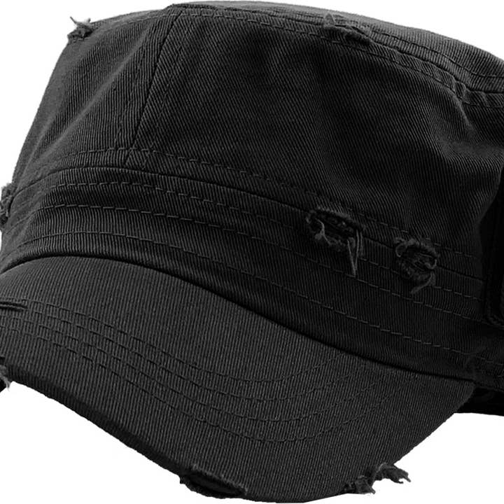 KBETHOS - Wholesale Baseball Cap - Unisex - Distressed Army Cadet (Fitted)42