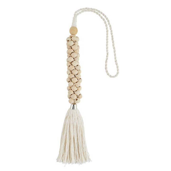 Natural Beads Tassel for wholesale by Angle