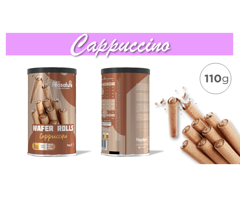 Alasature / Elmafood Iberica SL – wholesale Kakor – Wafer Rolls Cappuccino0