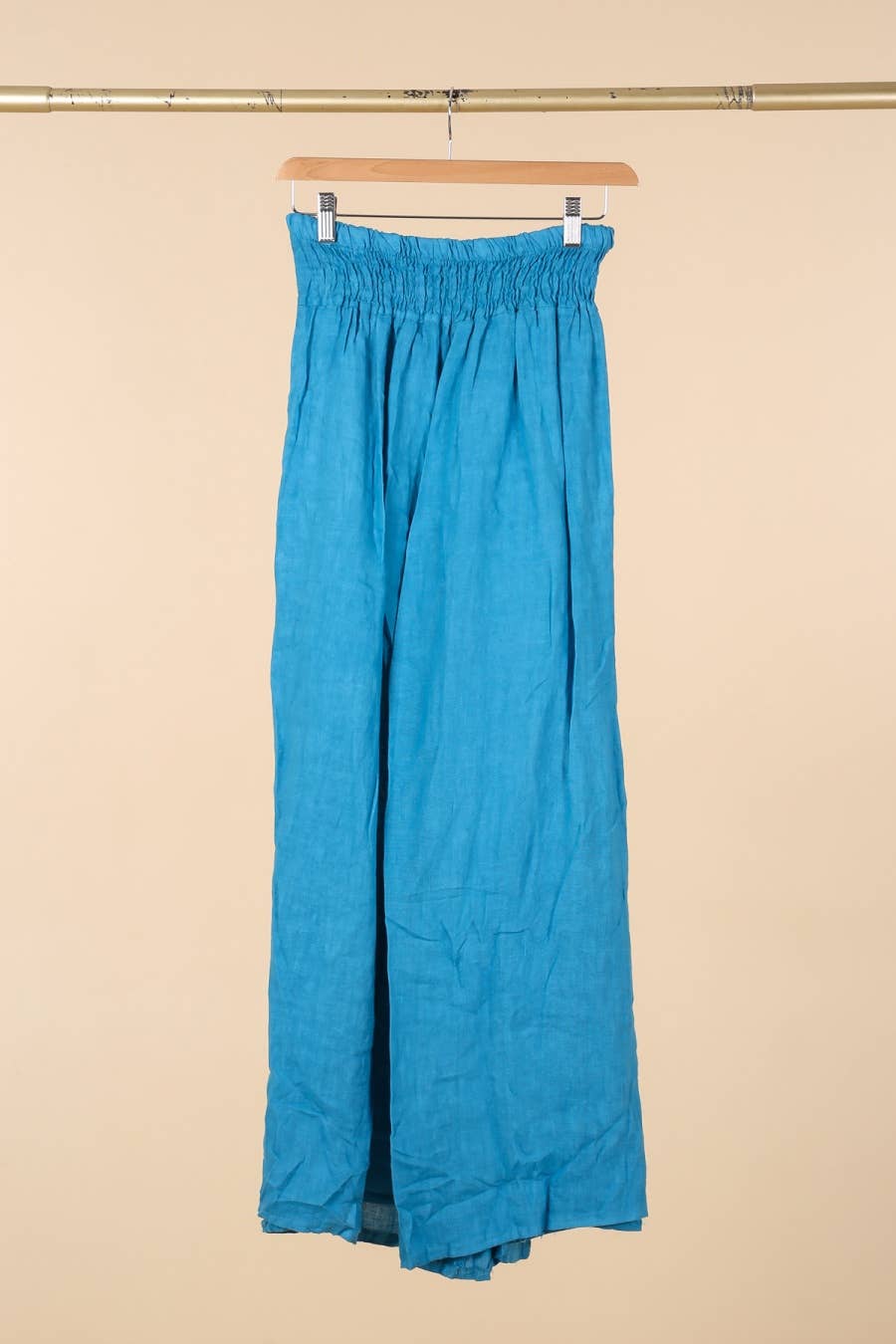 la maison des fibres naturelles - Wholesale Pants - Women's - Flared linen trousers 66031 100%LINEN5