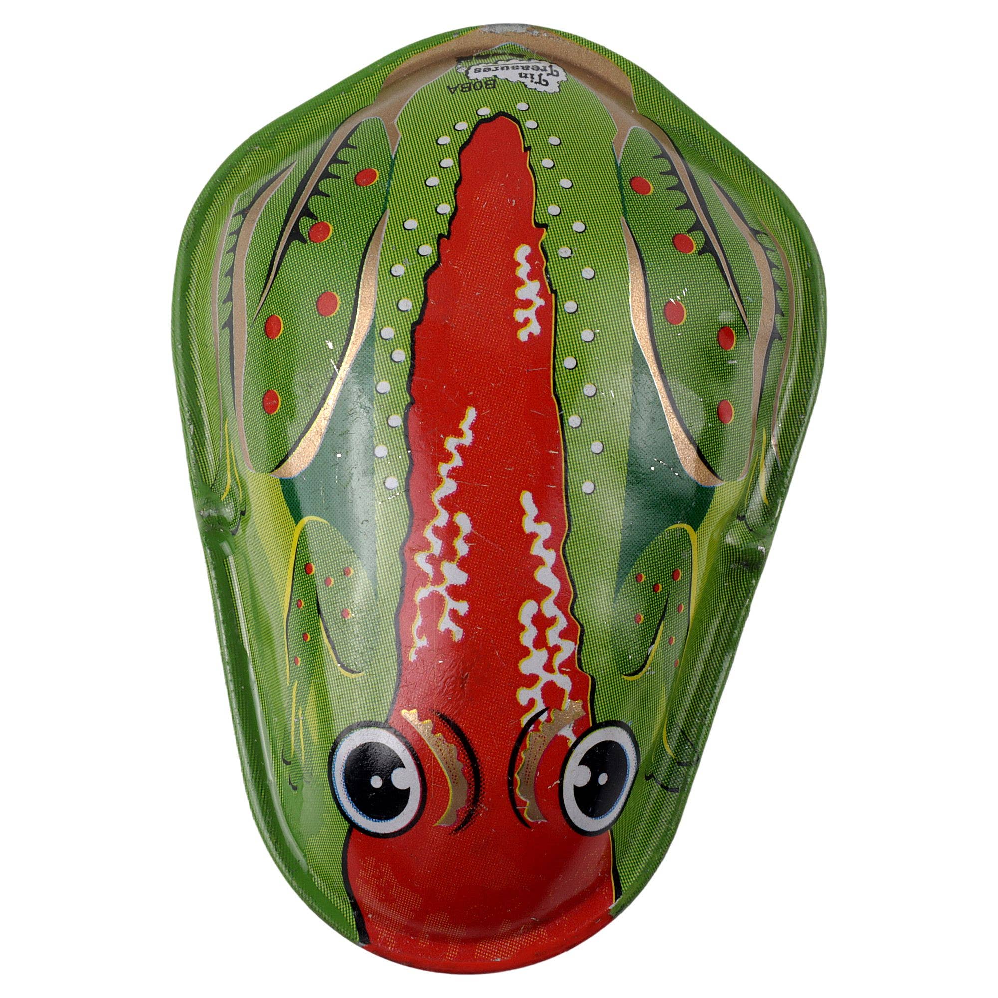 Tribal Trade GmbH - Wholesale Decorative Figurine - Tin Toy Snap Frog Model 02 Clicker Tin Frog1