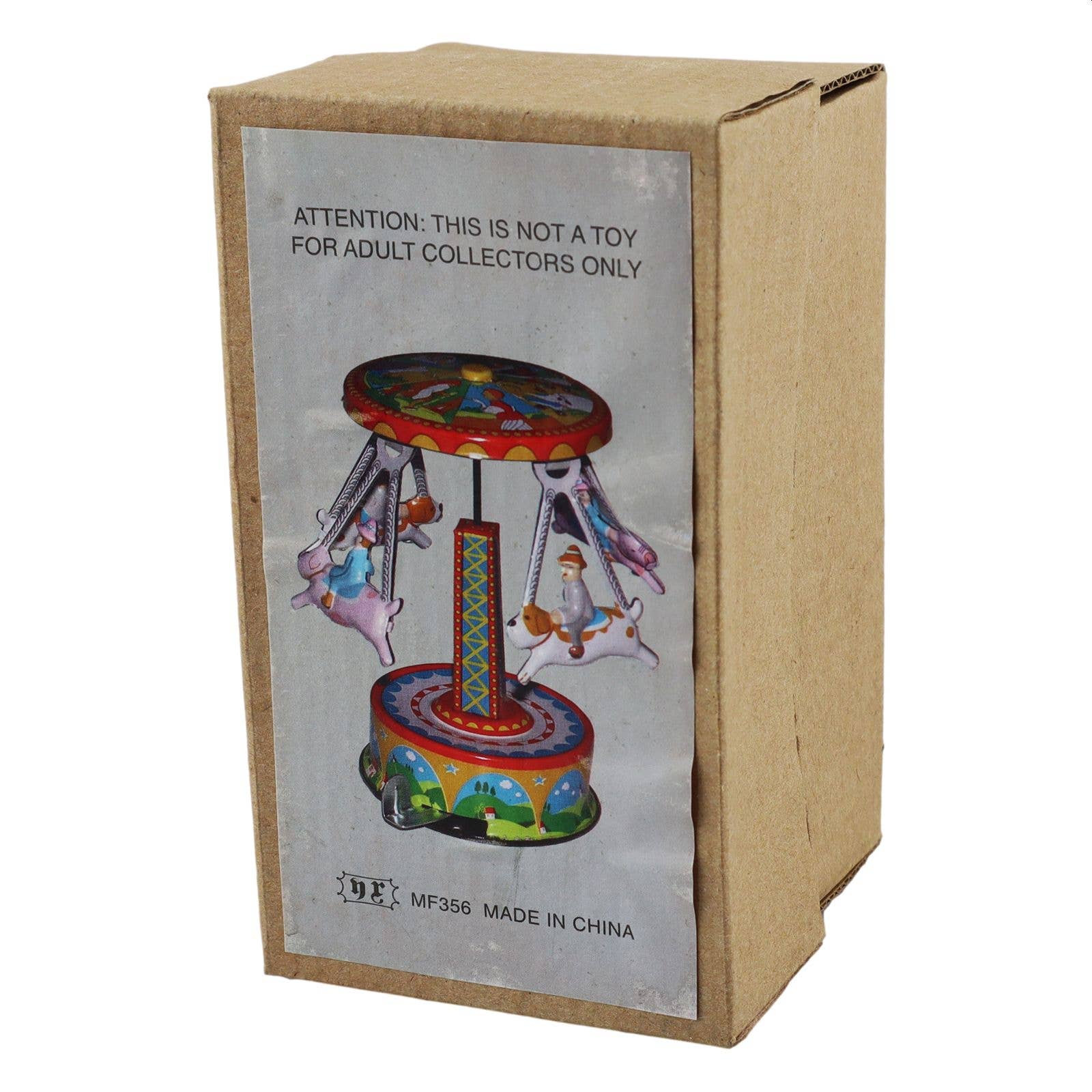 Tribal Trade GmbH – wholesale Classic toy – Kids – Pigs and dogs carousel toy3