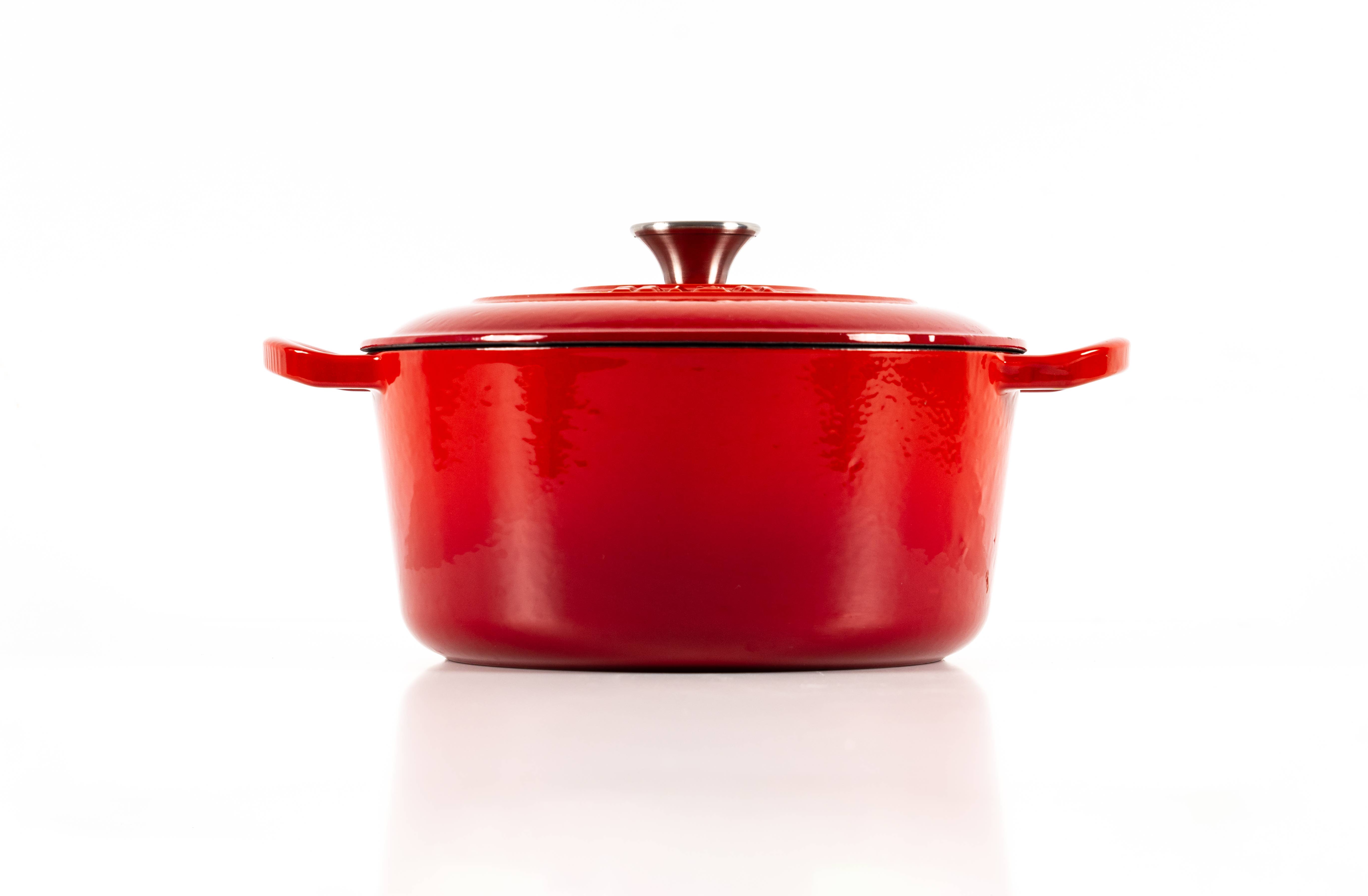 Lätt Home - Wholesale Cooking Pot - COCOTTE ROUND LATT 26x12 CM - 4.8 L - RED1