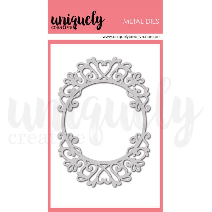 Flourish Frame Die for wholesale by Uniquely Creative