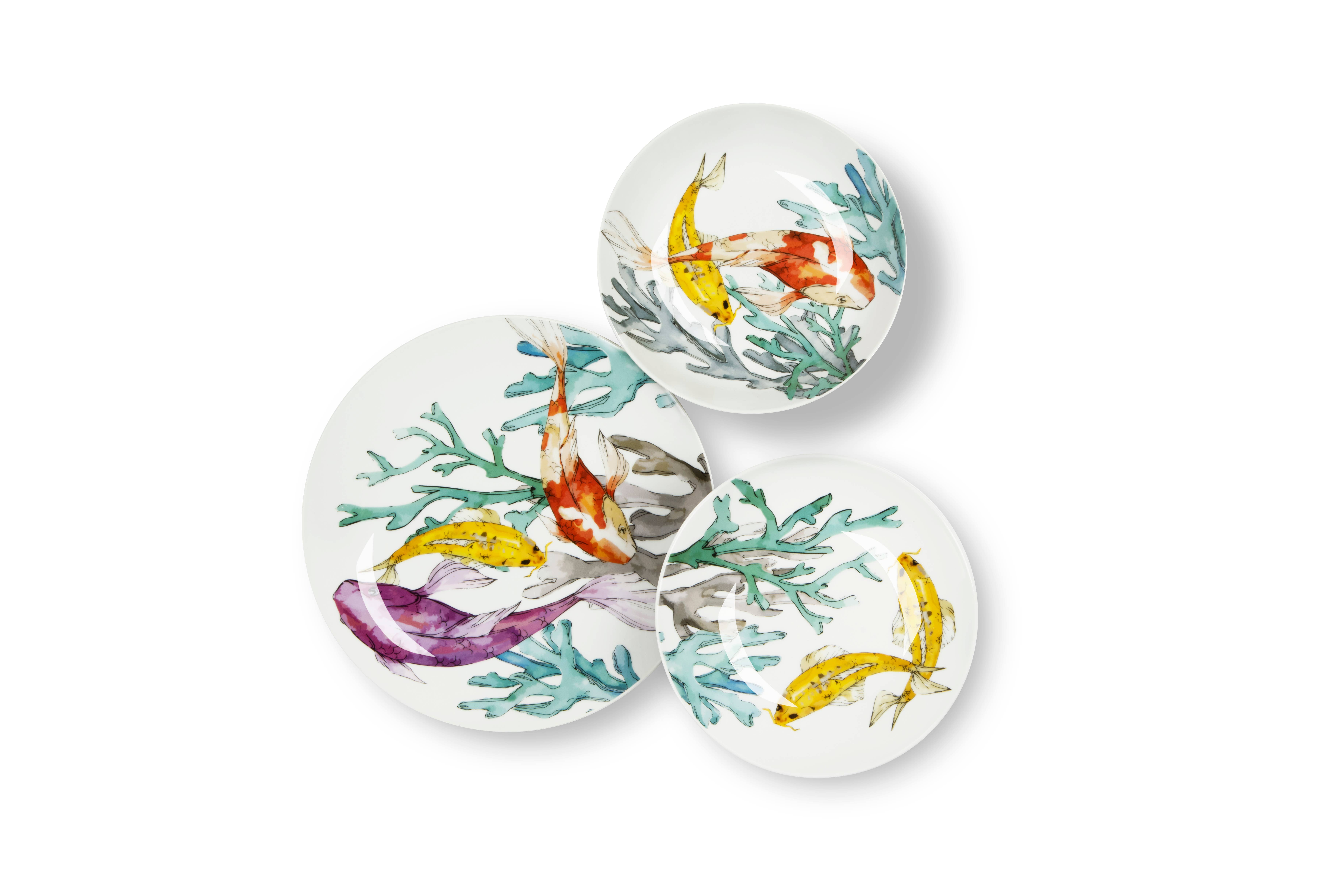 multicolour 18-Piece Hokkaido Dinnerware Set for wholesale on Faire0