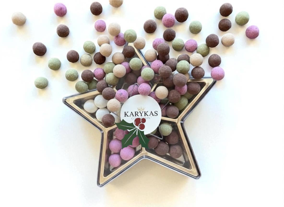 Bombones Valcorchero - Venta al por mayor Caja de bombones - KARYKAS CHRITSMAS ESTRELLA1