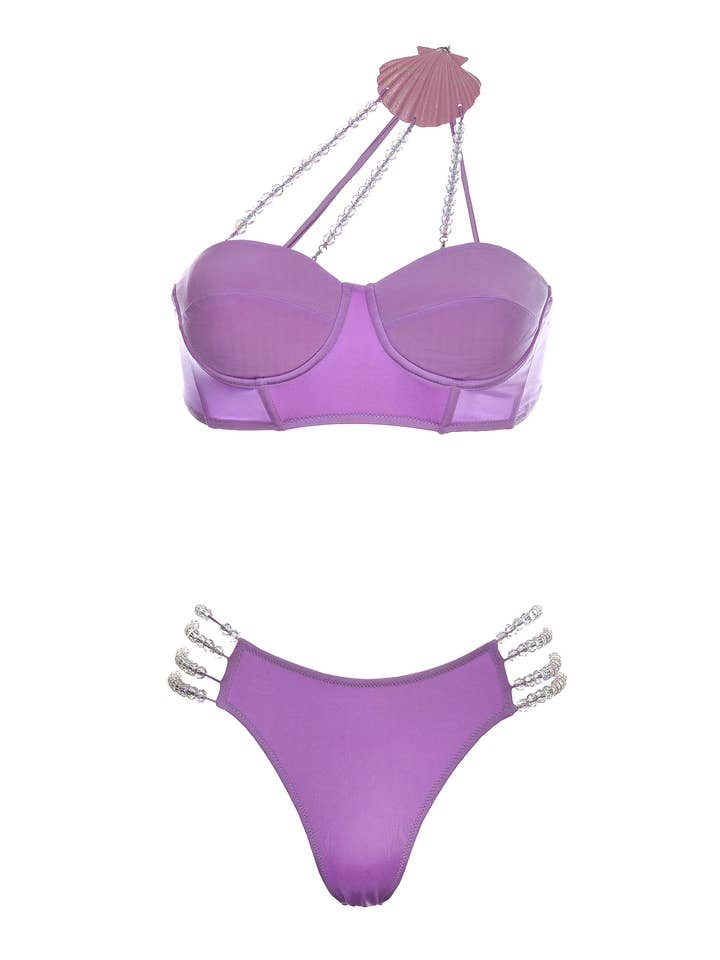 BIKINI NACRÉ LILAS pour la vente par The Gold Key