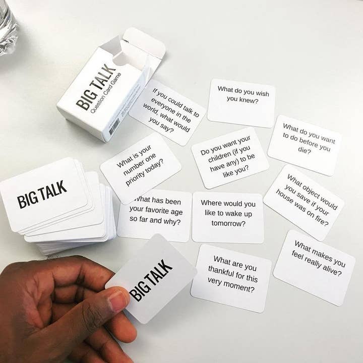 Big Talk - Wholesale Card Game - Big Talk Question Card Game