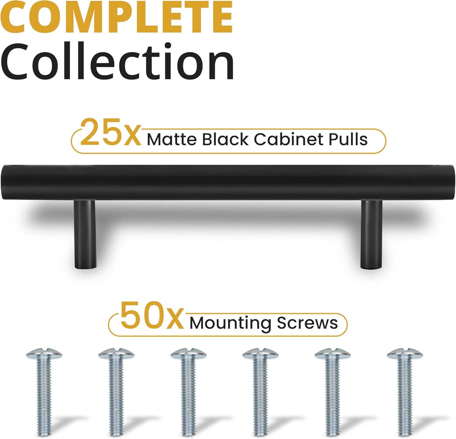 Mega Handles - Wholesale Knob/Pull - Canara Round Cabinet Pulls | Matte Black9