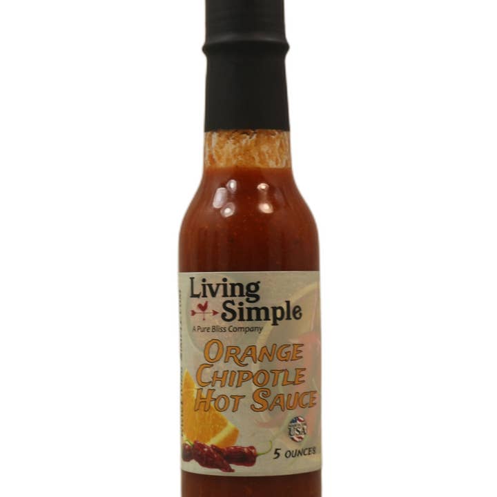 Living-Simple Tea & Spice Company - Wholesale Pikante saus - Sinaasappel Chipotle hete saus