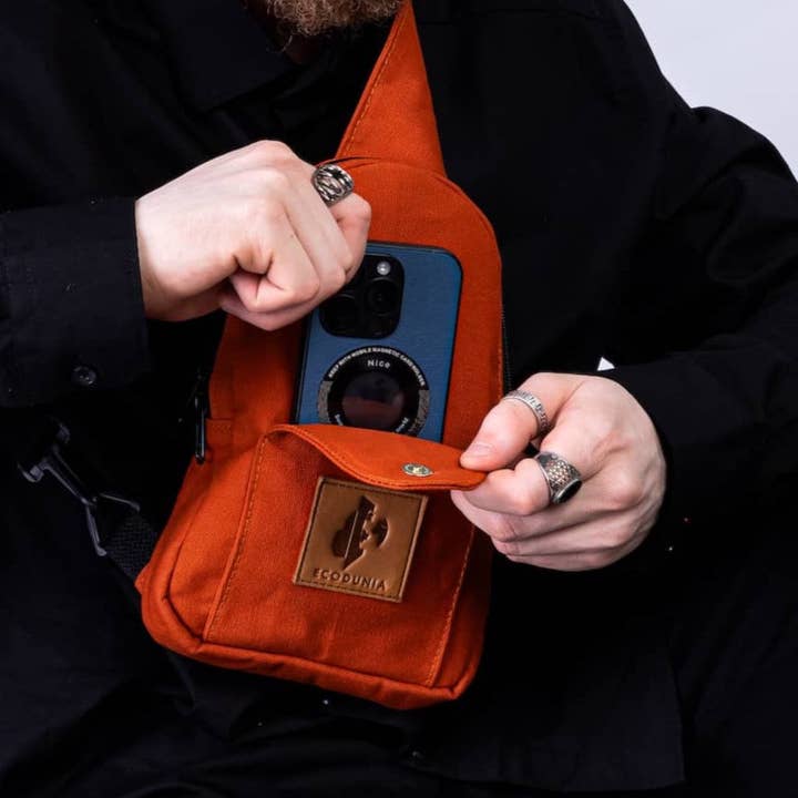 Ecodunia - Wholesale Crossbody Bag - Unisex - Canvas Crossbody Mini Sling Bag for Men and Women – Buru 19