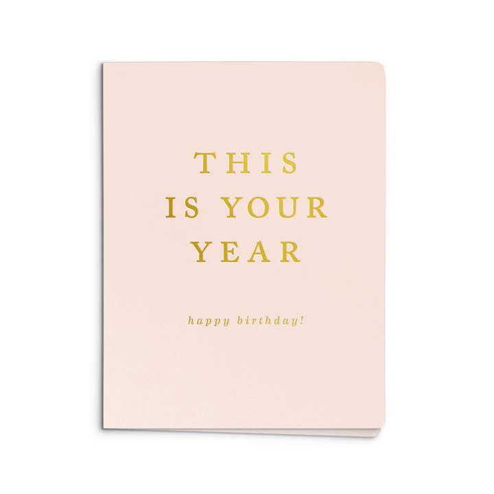 Smitten on Paper - Wholesale Birthday Card - Your Year Birthday Greeting Card1