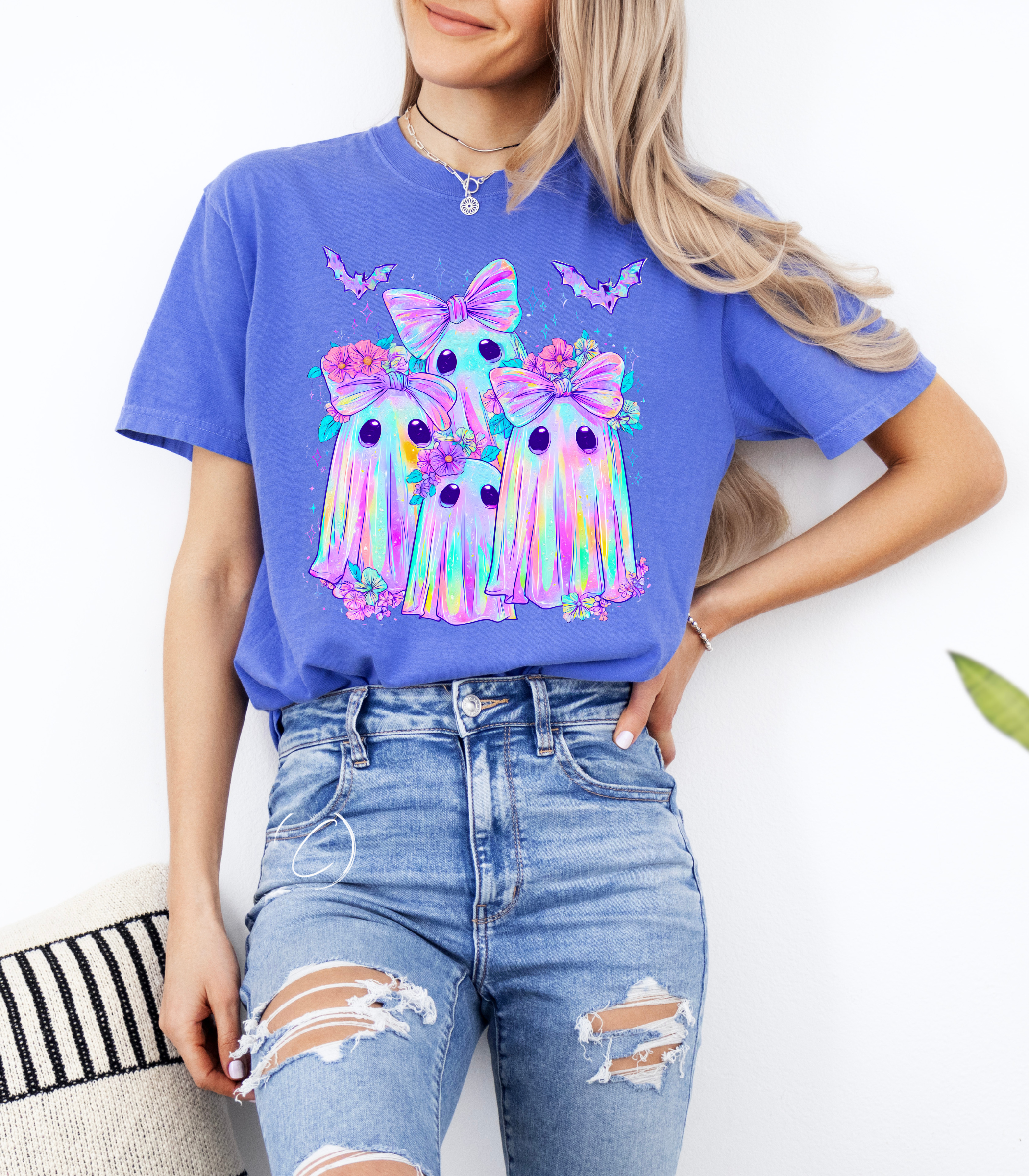 CMD Wholesale - Wholesale T-Shirt (Graphic) - Unisex - Iridescent Ghosts Graphic Tee2