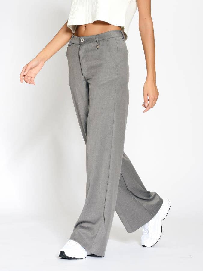 GANG - 94Cinzia Palazzo broek met wijde pasvorm voor wholesale door GANG Jeans