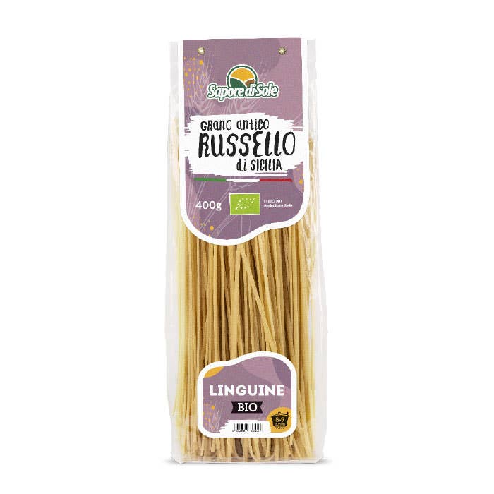 Russello ancient wheat linguine for wholesale by Sapore di Sole