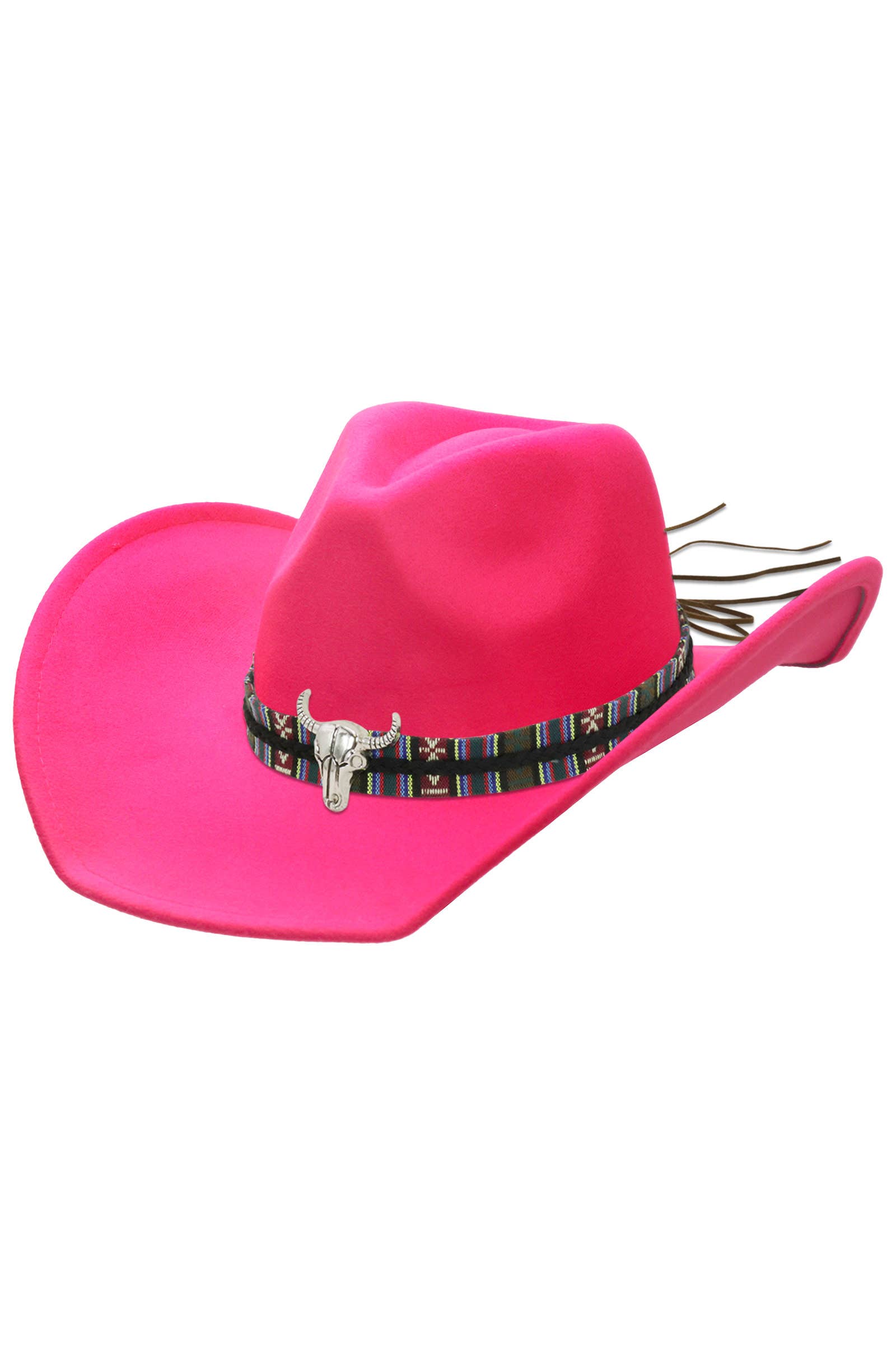 Cap Zone – Chapéu de cowboy - Unissexo por atacado – Chapéu de Feltro Cowboy Cap Zone Tycoon com Aba Relaxada e Fivela Tribal Navajo7