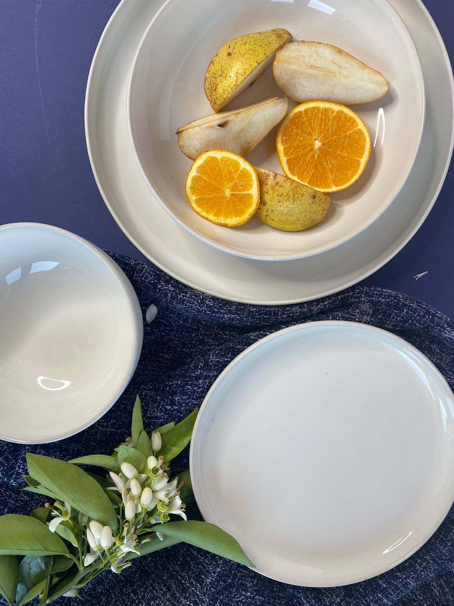 TERREA HOME – Engroshandel Middagstallerken – Elements hvid-beige middagstallerken2