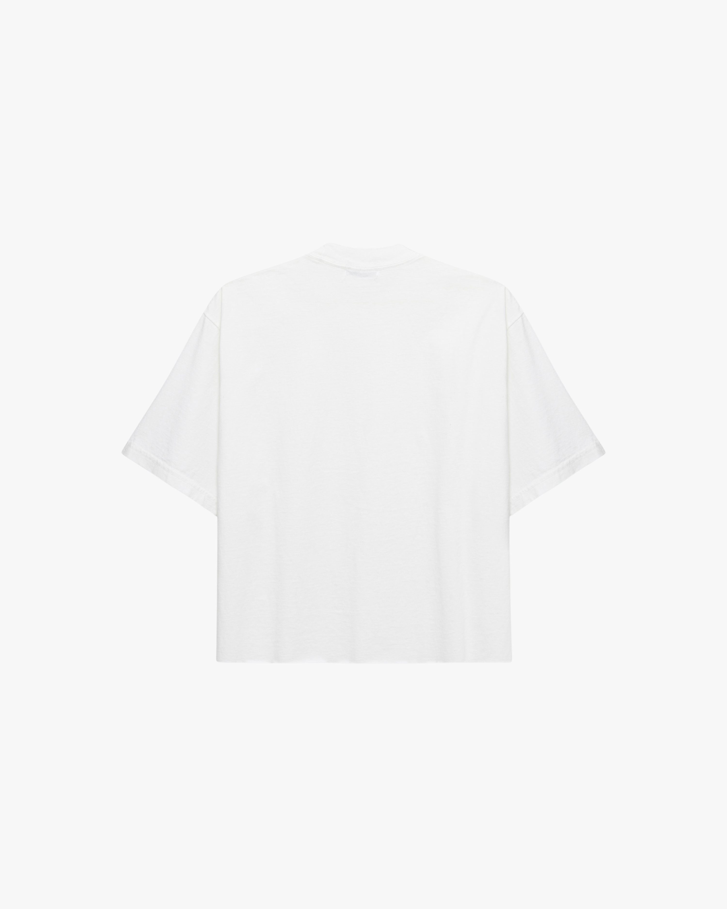 FUNERAL APPAREL - Wholesale T-Shirt - Men's - White Cropped T-Shirt (Men’s)3