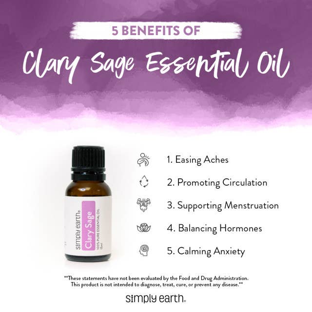 Simply Earth - Wholesale Essential Oil - Clary Sage Essential Oil 15ml3