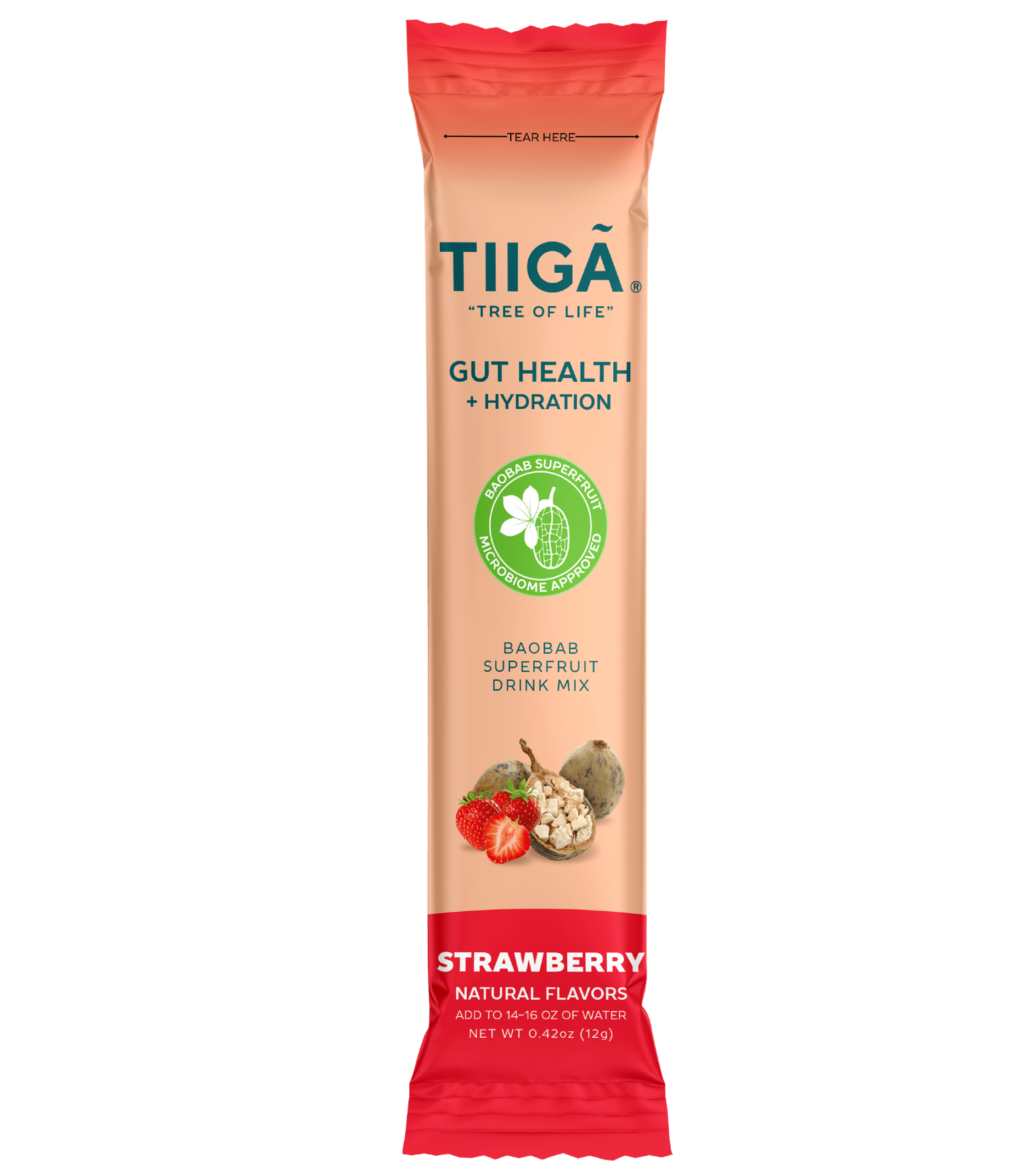 Tiiga - Wholesale Powdered Health Drink - Gut Health + Hydration Single Serve Stick5