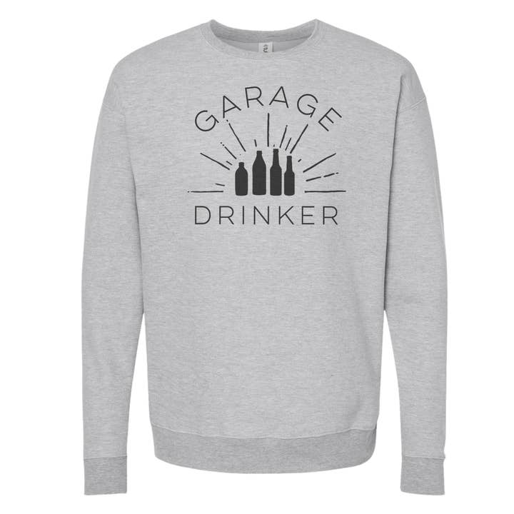 dkhandmade - Wholesale Hoodie - Unisex - GARAGE DRINKER Sweatshirts and Hoodies