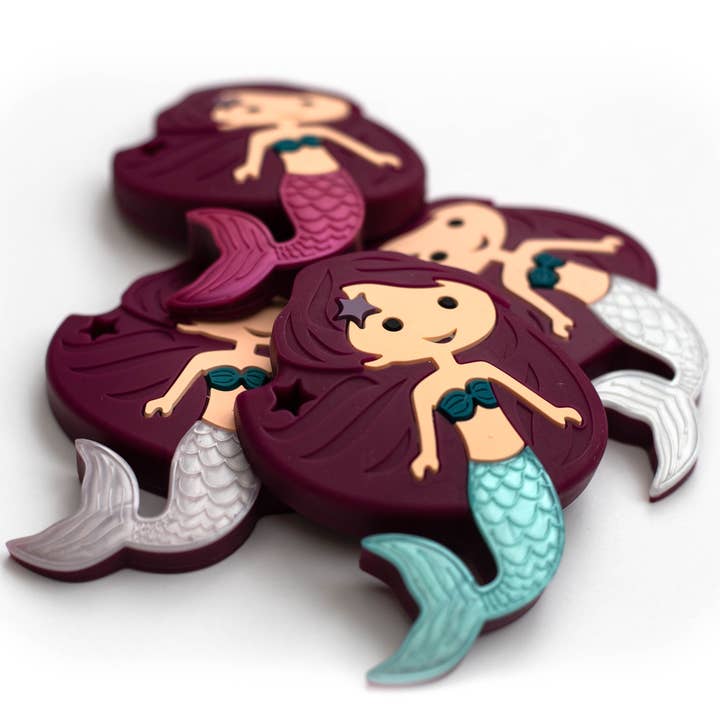 Baby Boos Teethers - Wholesale Teether (not clip-on) – Baby - Mermaid Silicone Teething Pendant©9